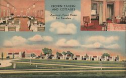 Crown Tavern and Cottages Cameron, MO Postcard Postcard Postcard