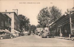 Main Street Livermore Falls, ME Postcard Postcard Postcard