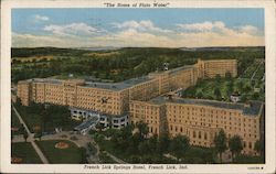 French Lick Springs, French Lick, Ind. Home of Pluto Water Indiana Postcard Postcard Postcard