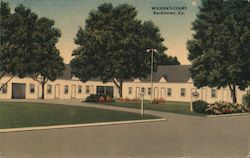 Wilson's Court Bardstown, KY Postcard Postcard Postcard