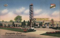 Chesapeake Court Postcard