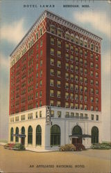 Hotel Lamar Meridian, MS Postcard Postcard Postcard