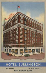 Hotel Burlington Postcard