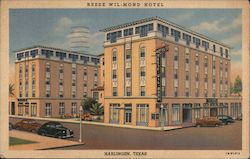 Rees Wil-Mond Hotel Harlingen, TX Postcard Postcard Postcard