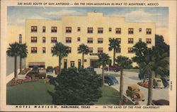 Hotel Madison Harlingen, TX Postcard Postcard Postcard