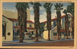 Pasadena Community Playhouse Postcard