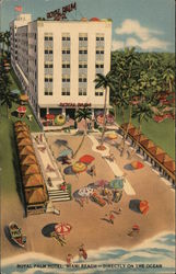 Royal Palm Hotel Miami Beach, FL Postcard Postcard Postcard