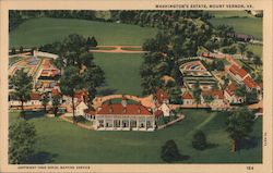 George Washington's Estate Mount Vernon, VA Postcard Postcard Postcard