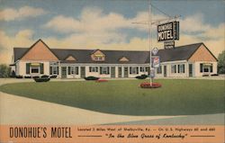 Donohue's Motel Shelbyville, KY Postcard Postcard Postcard