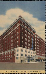 The Phoenix Hotel Lexington's Largest and Finest, 400 Rooms, Garage in Connection Kentucky Postcard Postcard Postcard