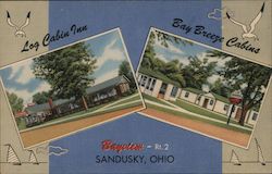 Long Cabin Inn - Bay Breeze Cabins Postcard