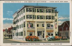 Hotel Whitfield - Surf, Beach and Bath Adventure Postcard