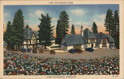 Lake Arrowhead Lodge California Postcard Postcard Postcard