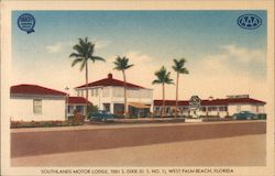 Southlands Motor Lodge West Palm Beach, FL Postcard Postcard Postcard