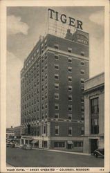 Tiger Hotel Postcard