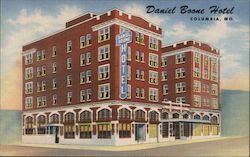 Daniel Boone Hotel Postcard
