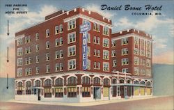 Daniel Boone Hotel Postcard