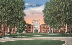 Walter Williams Hall, University of Missouri Postcard