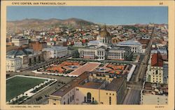 Civic Center San Francisco's $20,000,000 Civic Center Postcard