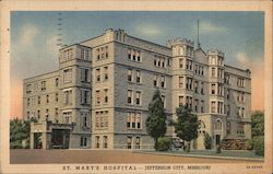 St. Mary's Hospital, Rated By American College of Surgeons as "Grade A" With 100 Bed Capacity and Proof Throughout Postcard
