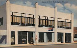 Joplin U.S.O. Club, 310 Wall Street Postcard