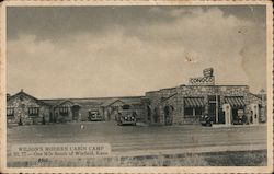 Wilson's Modern Cabin Camp Winfield, KS Postcard Postcard Postcard