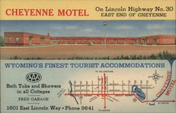 Cheyenne Motel Postcard
