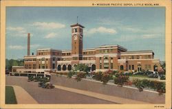 Missouri Pacific Depot Little Rock, AR Postcard Postcard Postcard