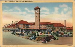 The Union Station, Portland, Oregon Postcard