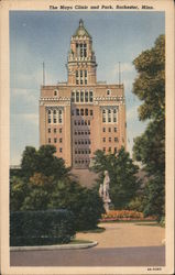 Mayo Clinic and Park Postcard