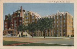 Santa Fe Hospital Postcard