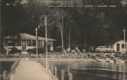 Main Lodge at Stony Point Resort Postcard