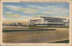 Assembly and Repair Building, U.S. Naval Air Station Corpus Christi, TX Postcard Postcard Postcard