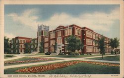 East High School Postcard