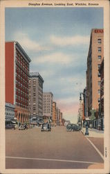 Douglas Avenue, Looking East Postcard