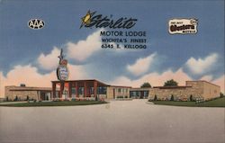Starlite Motor Lodge Postcard