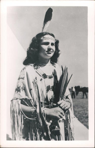 Indian Maiden Native Americana