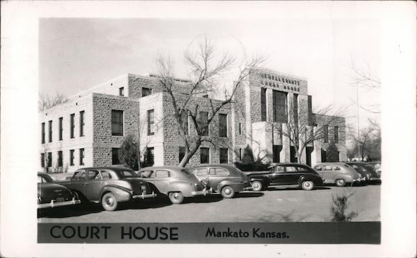 Jewell County Court House Mankato Kansas