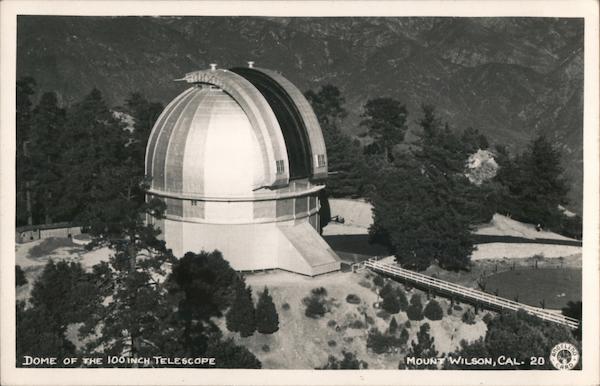 Dome of the 100 Inch Telescope Mount Wilson California