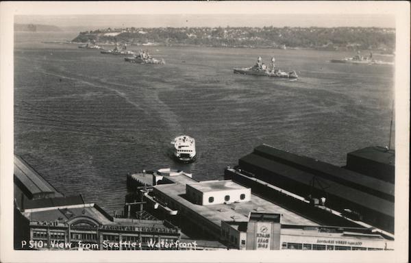 View from Seattle's Waterfront Washington