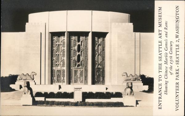 Entrance to the Seattle Art Museum Washington