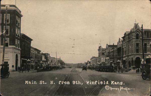 Main St. N. from 9th Winfield Kansas