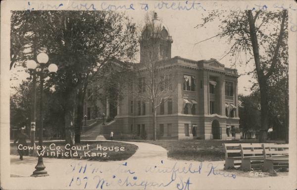 Cowley Co. Court House Winfield Kansas