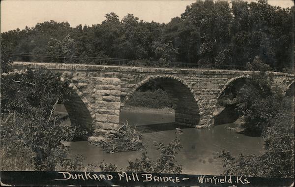 Dunkard Mill Bridge Winfield Kansas