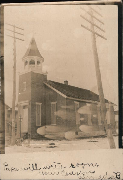 Bethel Church, probably near Plainfield Pennsylvania