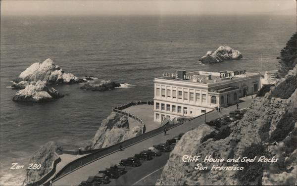 Cliff House and Seal Rocks San Francisco California