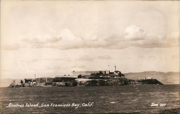 Alcatraz Island, San Francisco Bay, Calif. California
