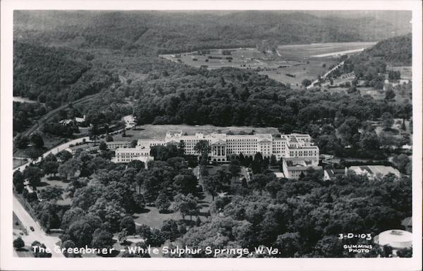 Aerial View of The Greenbrier White Sulphur Springs West Virginia