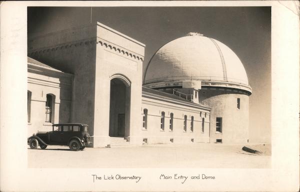 Main Entry and Dome, Lick Observatory Mount Hamilton California