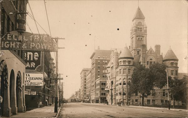 Street Scene Wichita Kansas